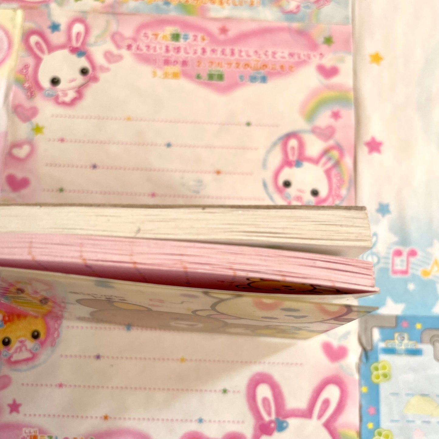 Rilakkuma Rainbow Memo Pad