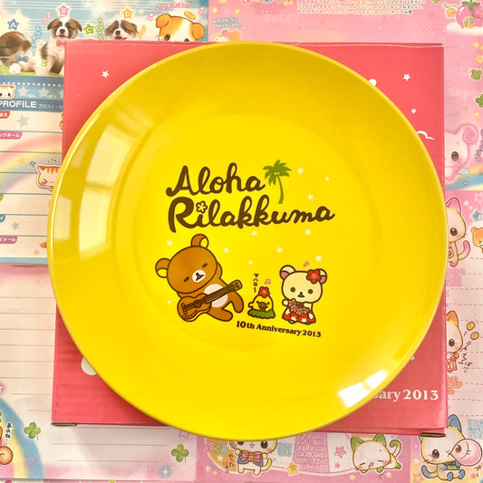 Aloha Rilakkuma Plate