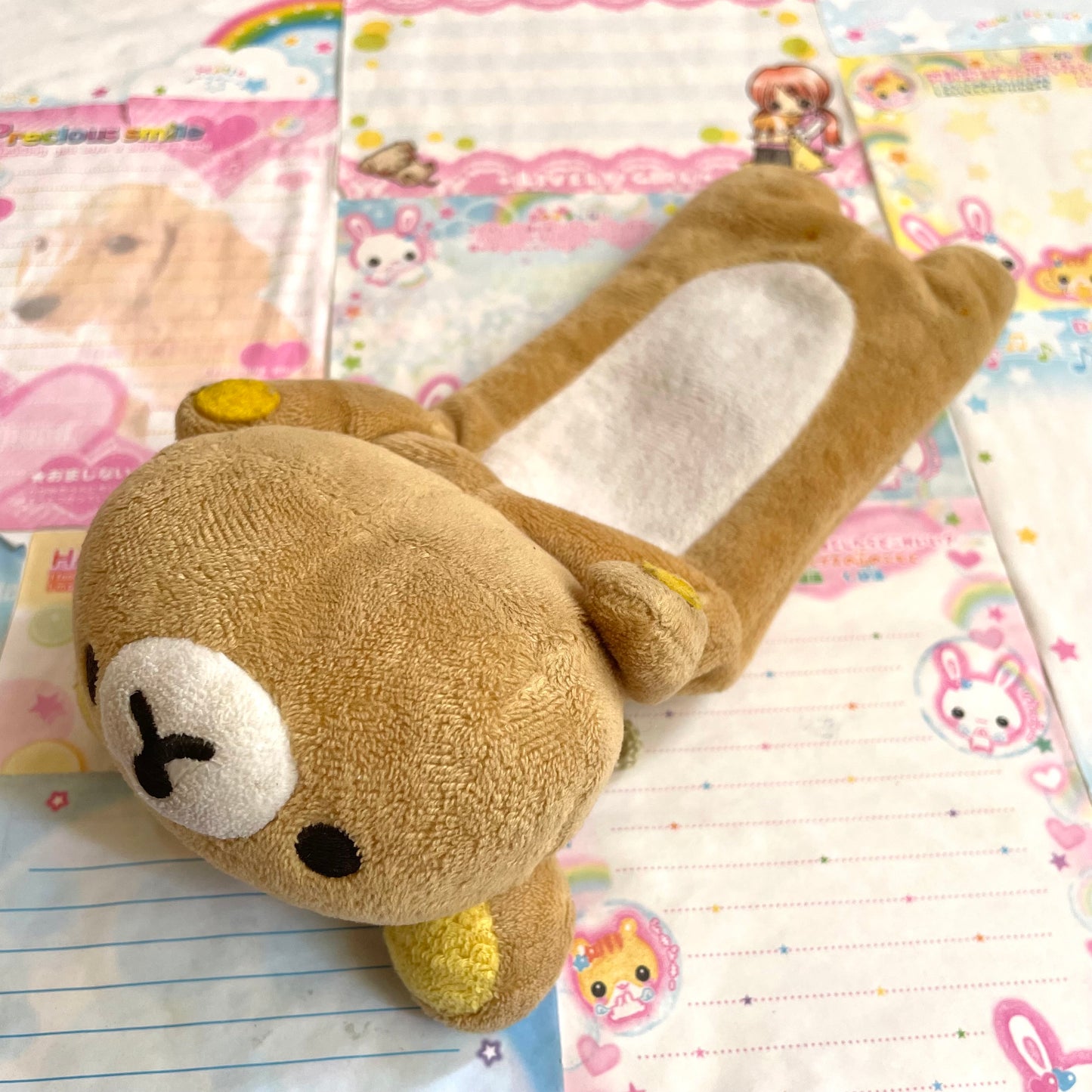 Rilakkume Plush Pencil Case