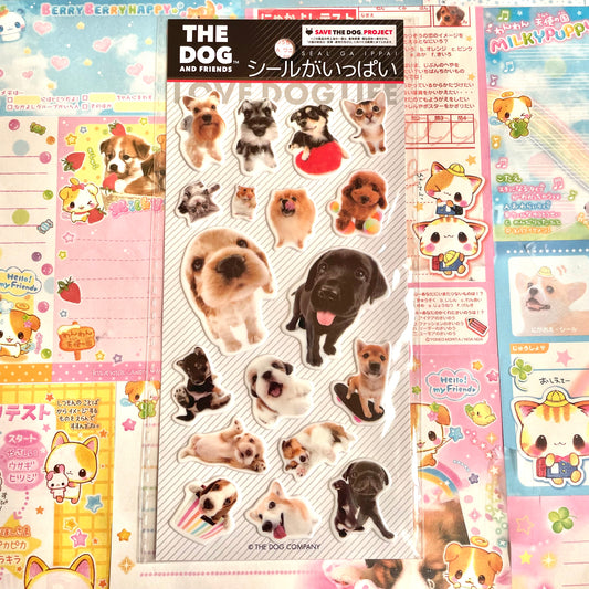 THE DOG and Friends Sticker Sheet