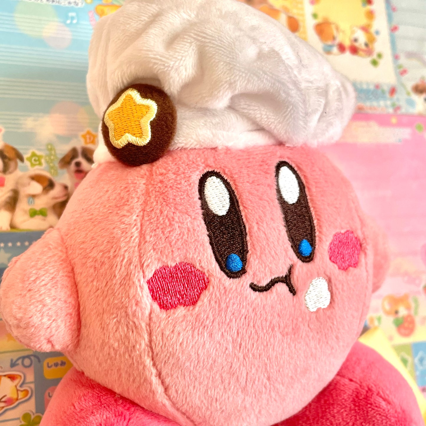 Kirby Cafe Chef Kirby Plush Small