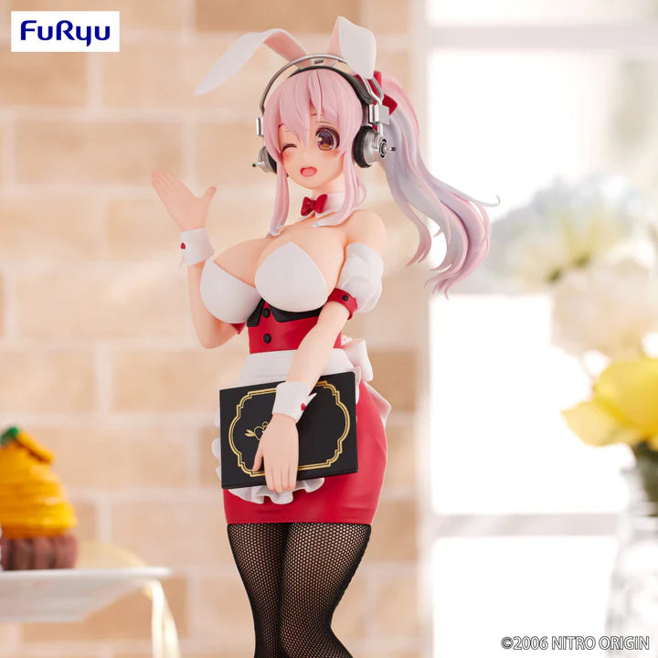 Super Sonico BiCute Bunnies Waitress ver. Figure