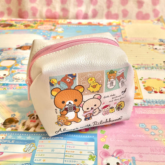 Rilakkuma Always with Rilakkuma Cube Pouch