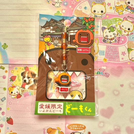 Domo-kun ♡ Orange Domo ♡ Ehime Limited Strap