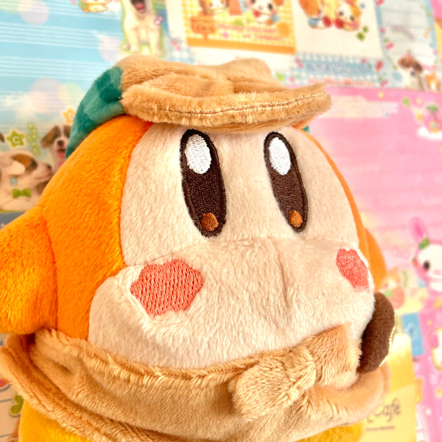 Kirby Cafe Waiter Waddle Dee Plush Small