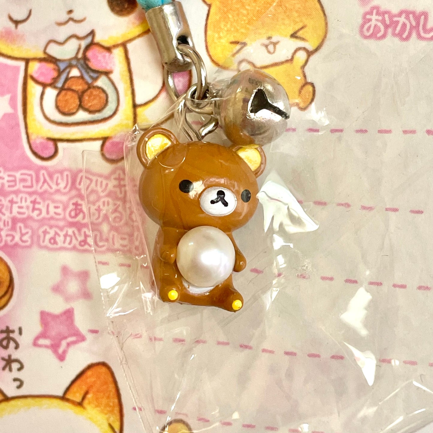 Rilakkuma ~Relaxing with Pearls~ Strap