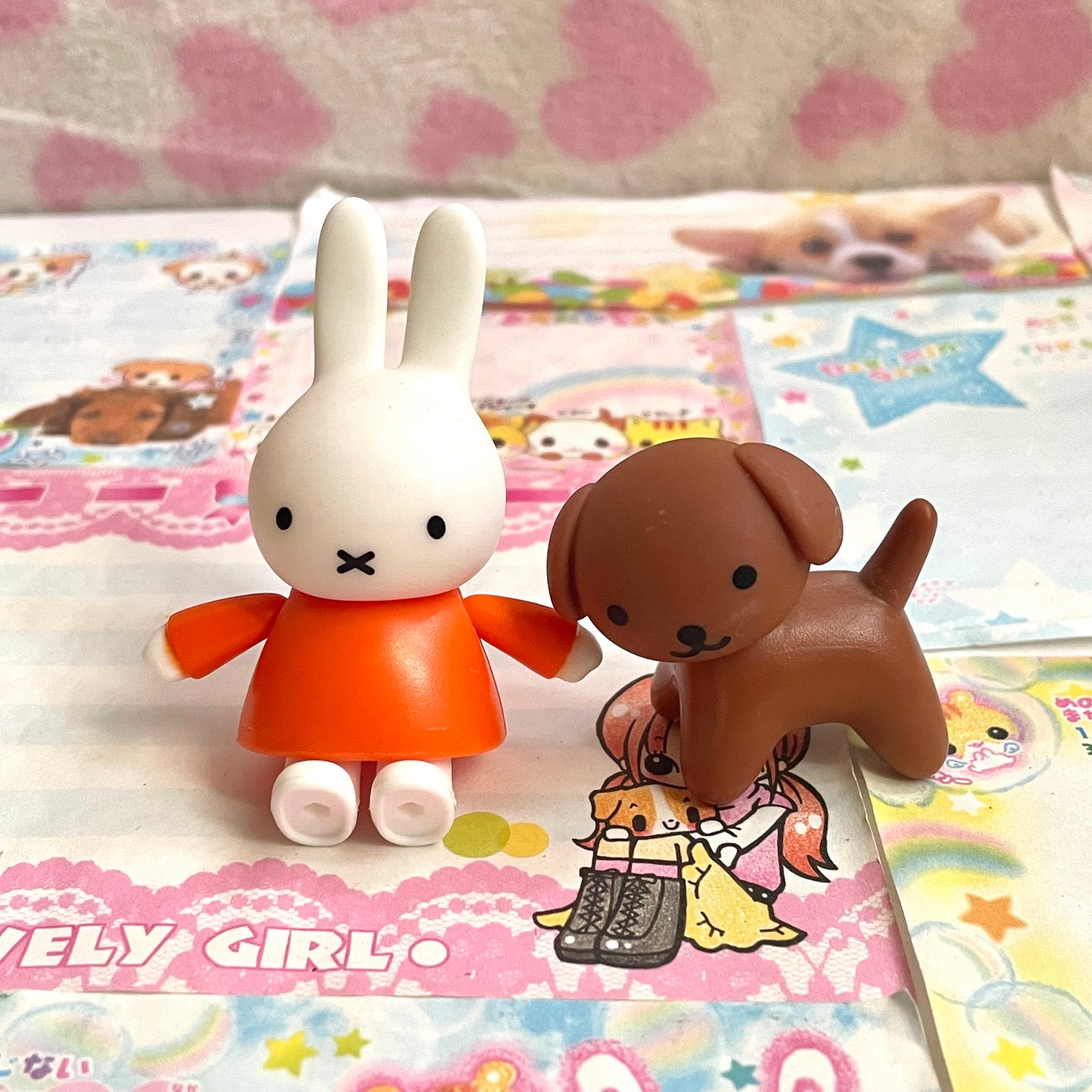 Miffy’s Adventures Big and Small Miffy and Snuffy Figure Set