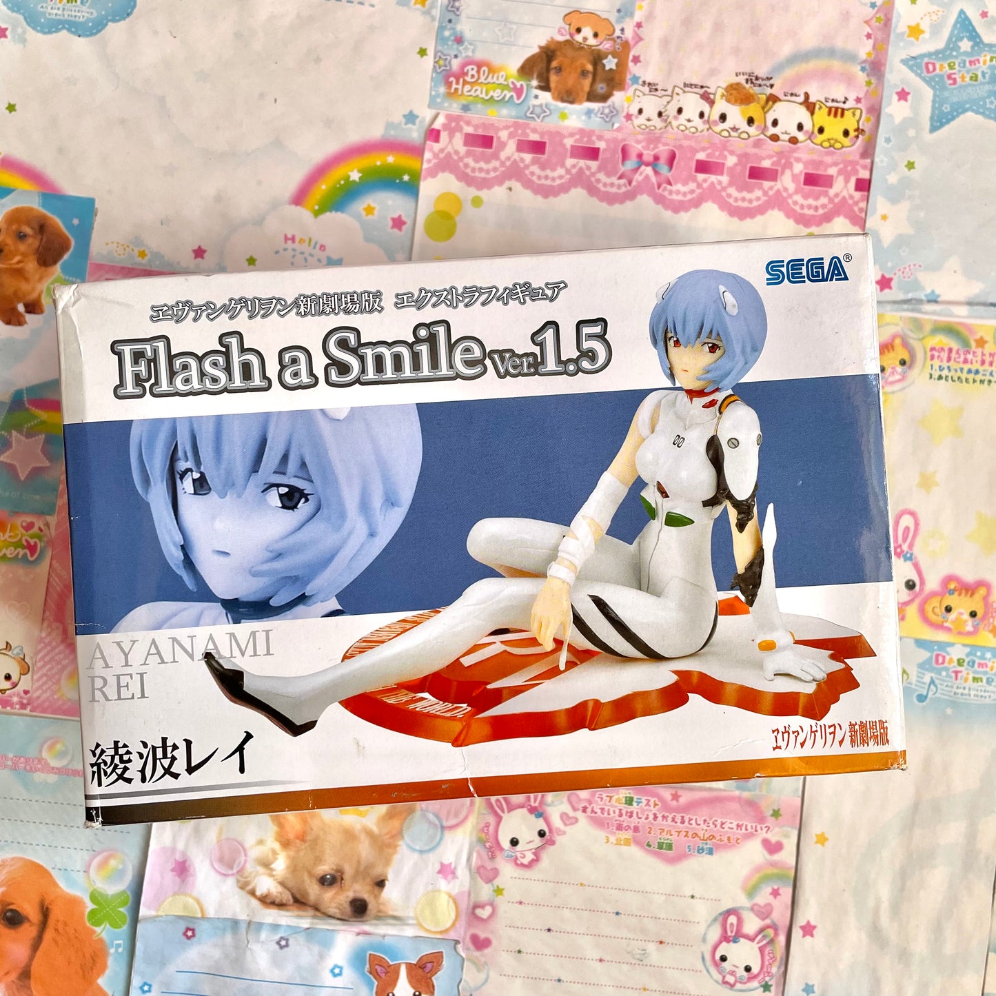 Neon Genesis Evangelion Ayanami Rei Flash a Smile Ver. 1.5