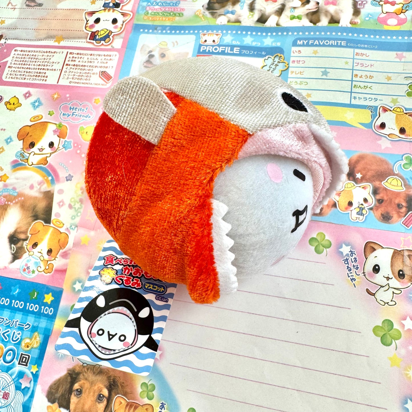 Kaomojin Delicious Food Mascot Strap