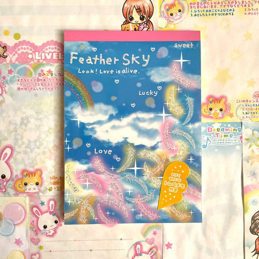 Feather Sky Memo Pad