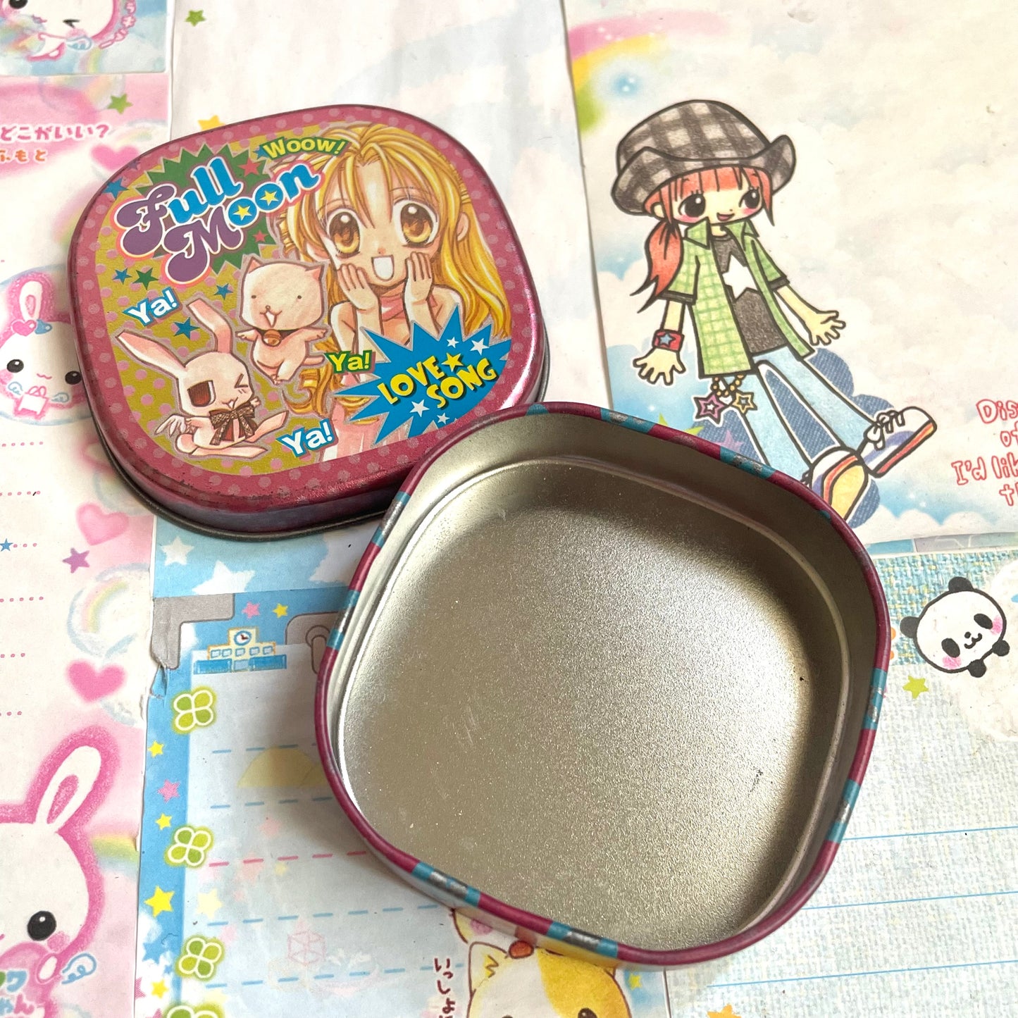 T. Arina Ribbon Tin Can Case