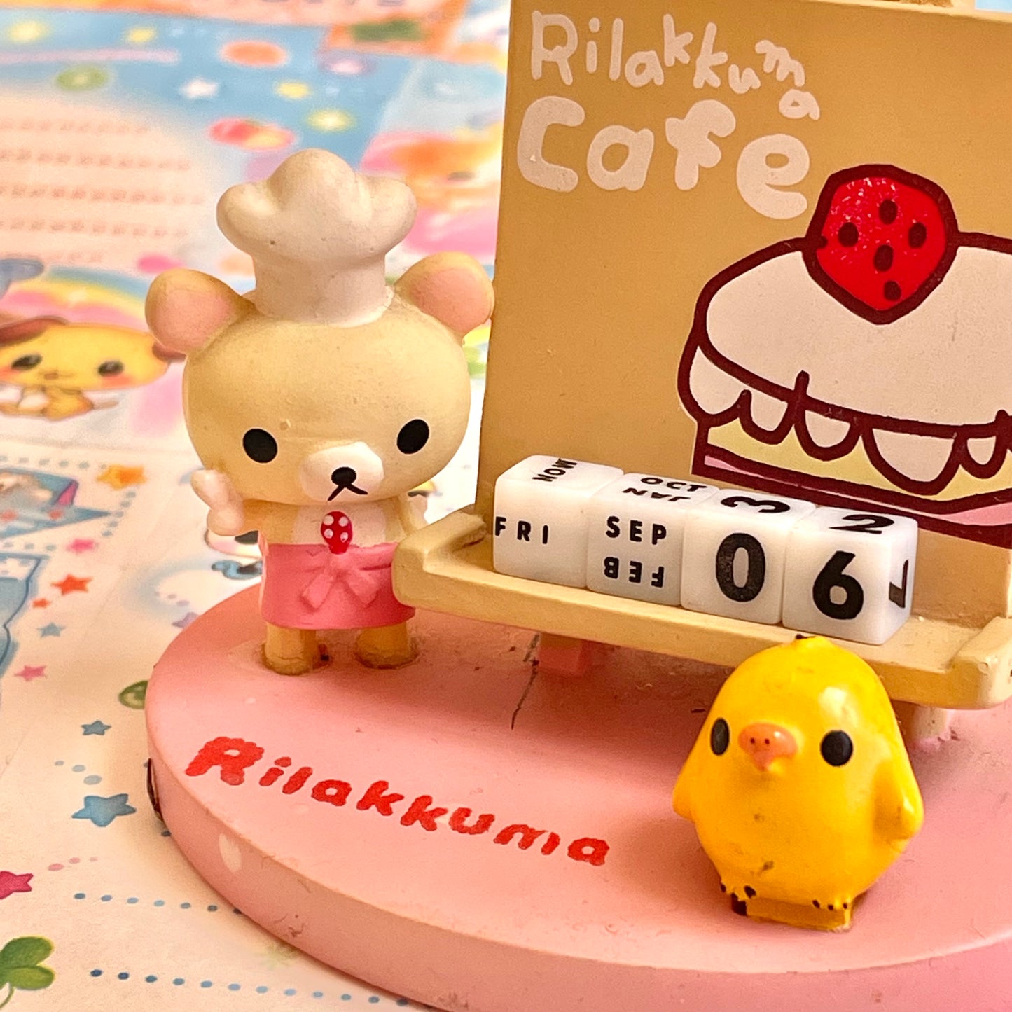 Rilakkuma Cafe Blocks Daily Calendar