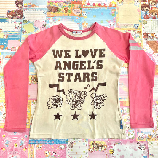 We L♡ve Angel’s Stars S Long-sleeve T-shirt