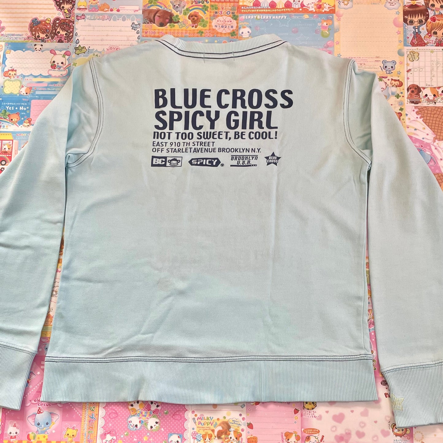 Blue♥︎Cross Girls - Hip Hop! Blue Sweatshirt