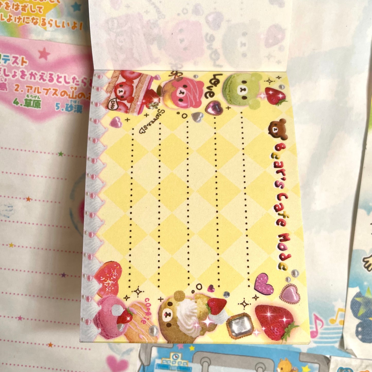 Bear’s Cafe Mode Memo Pad