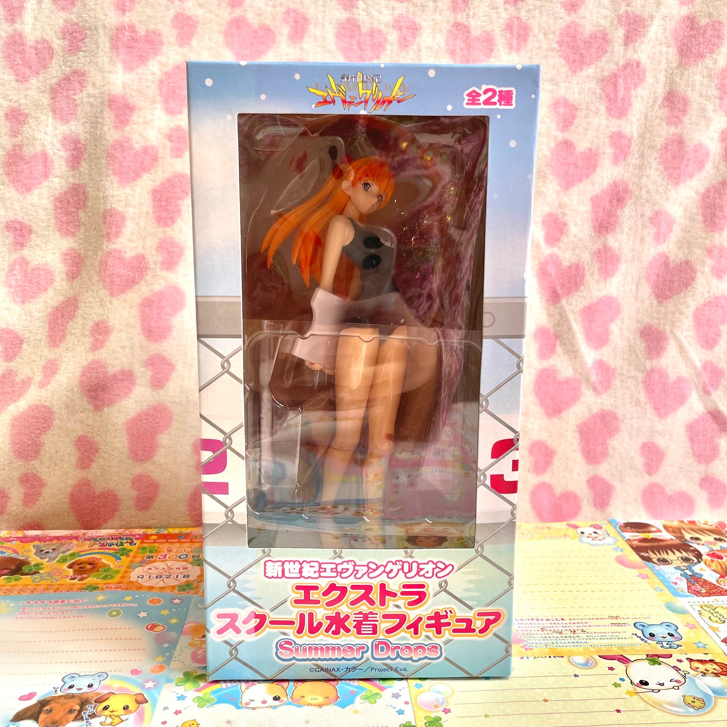 Neon Genesis Evangelion Asuka Langley Extra School Swimsuit Figure Summer Drops