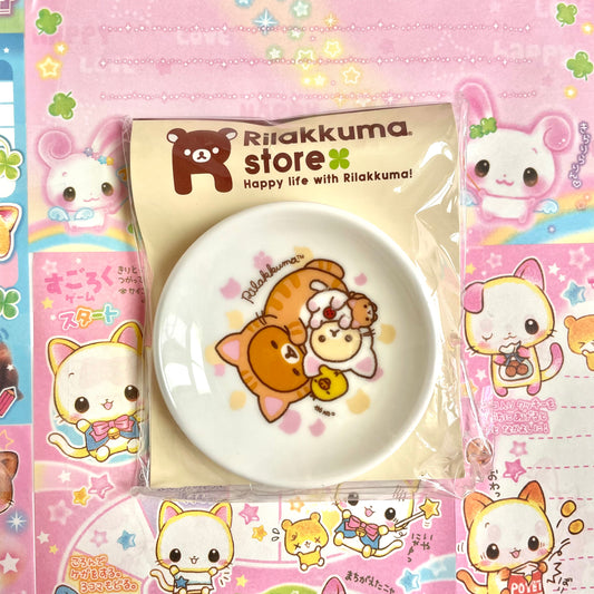 Rilakkuma Leisurely Cat Mini Plate