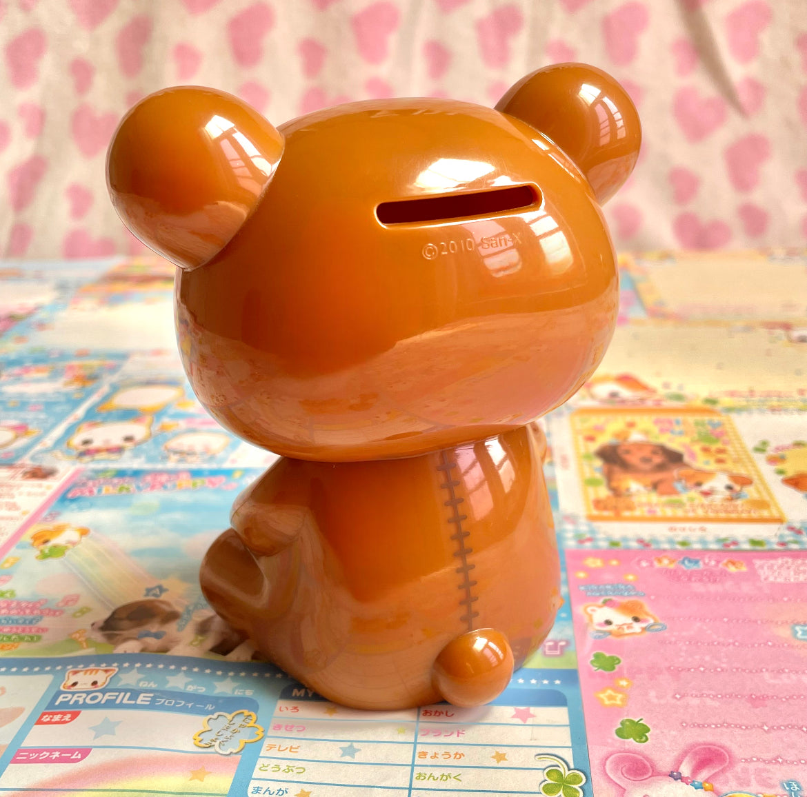 Rilakkuma and Kiiroitori 3D Coin Bank