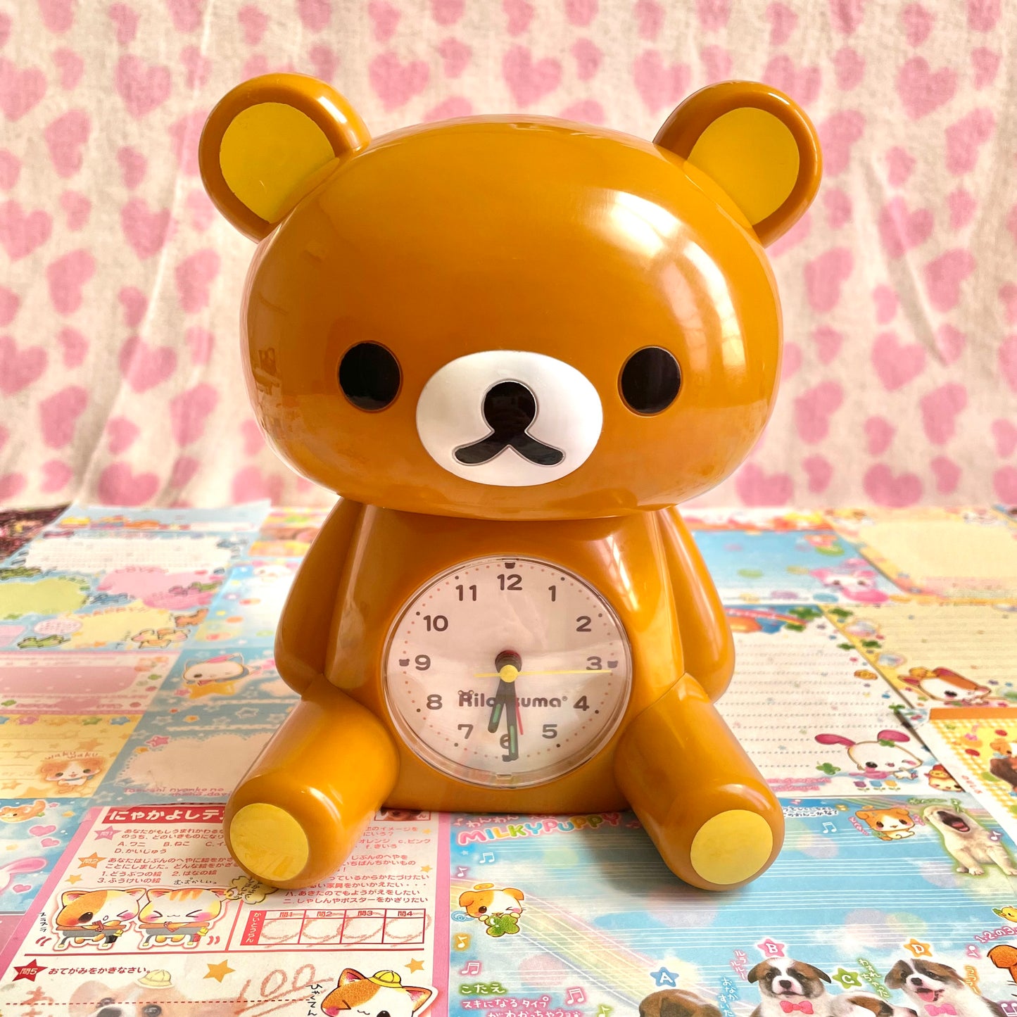 Rilakkuma 3D Coin Bank and Alarm Clock