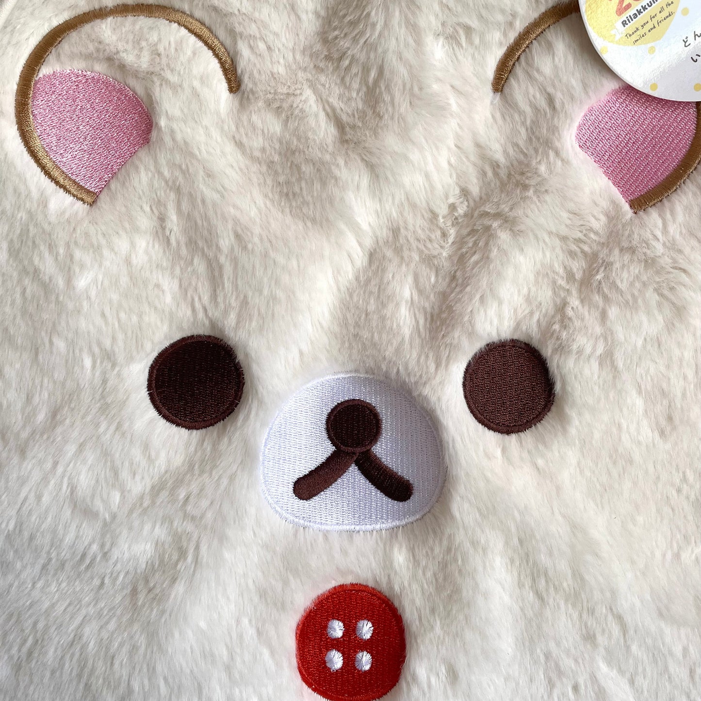 Korilakkuma 20th Anniversary Fur Tote Bag