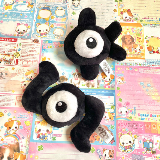 Pokemon Unown K & S Mini Plush Set