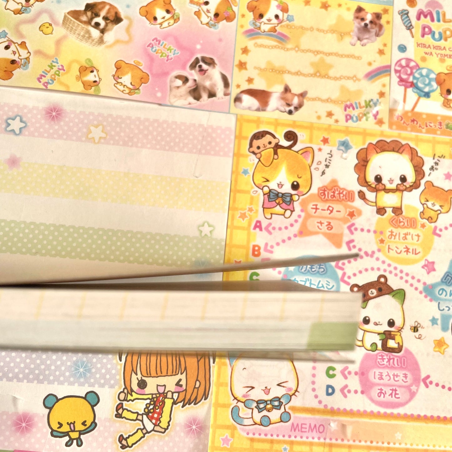 Rilakkuma Clover Memo Pad