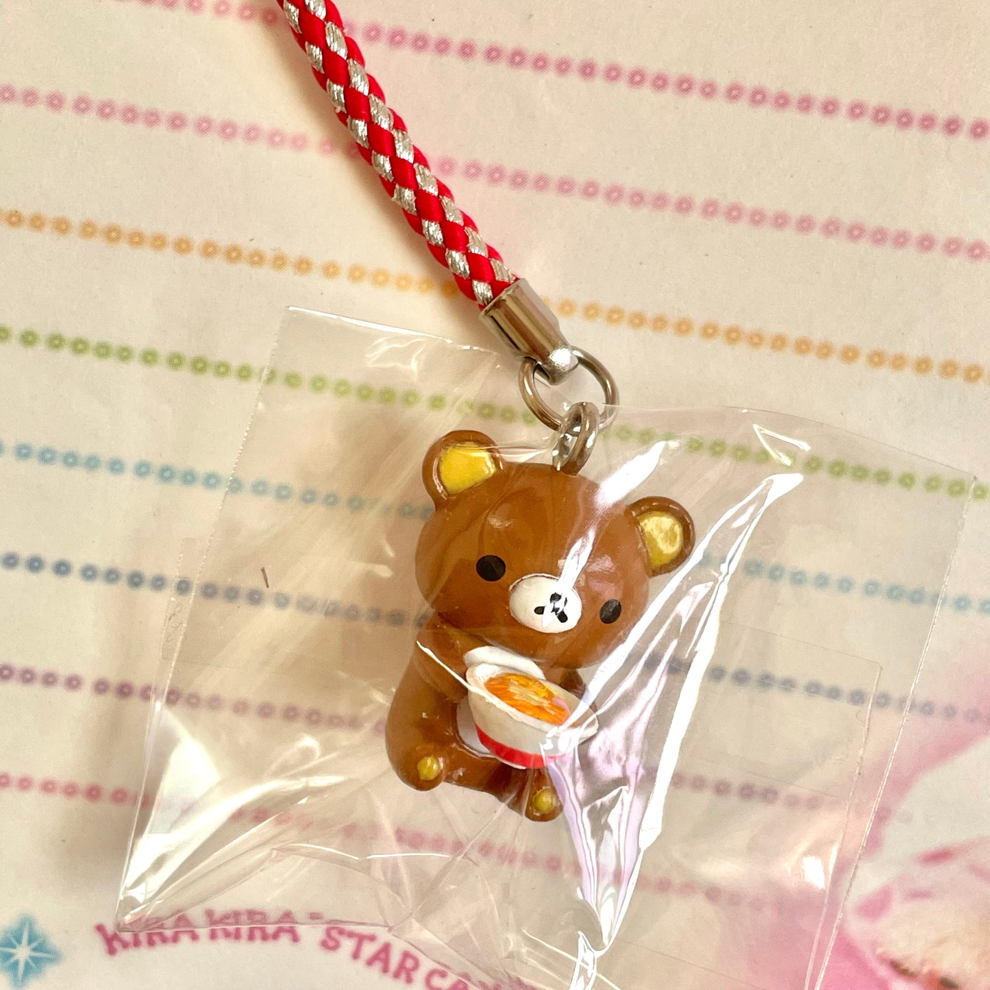 2008 Rilakkuma ~Lazing Around with Ramen~ Strap