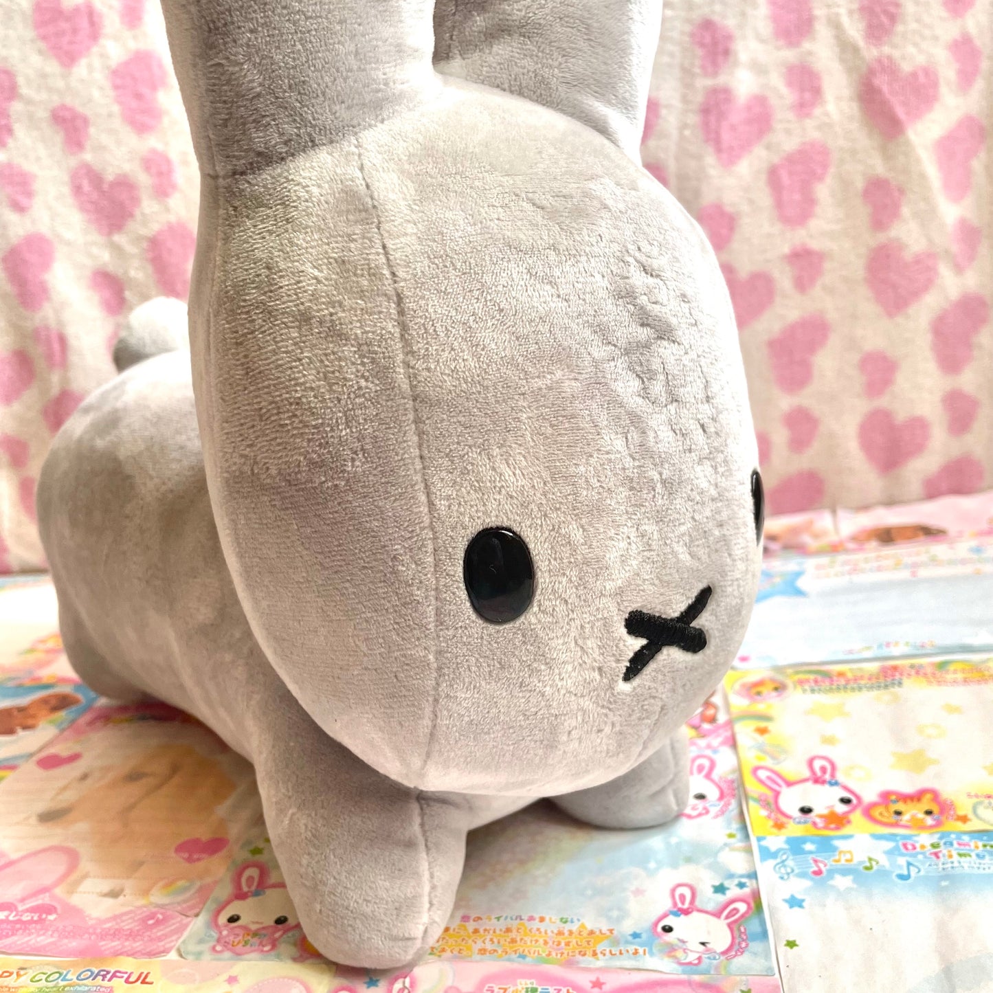 Bruna Animal Grey Rabbit Plush