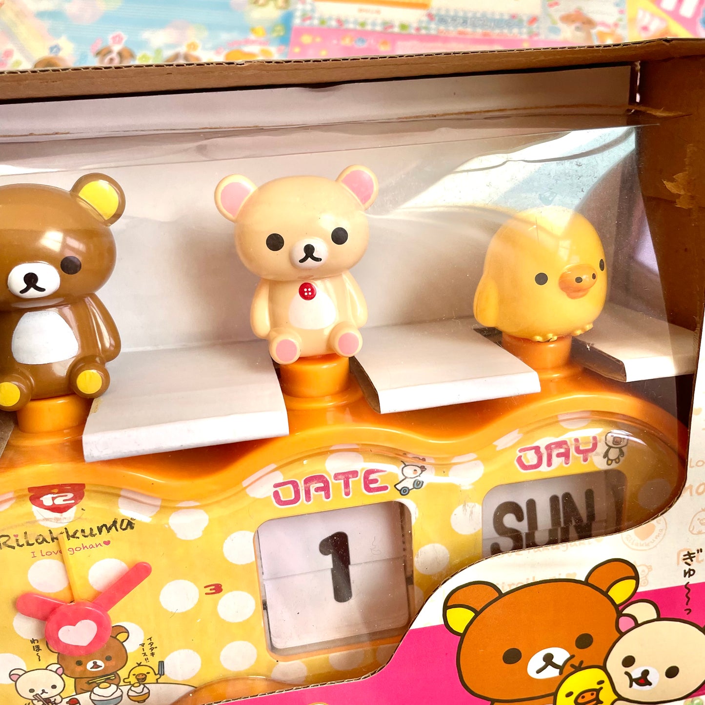 Rilakkuma Flip Flip Clock with Alarm Function