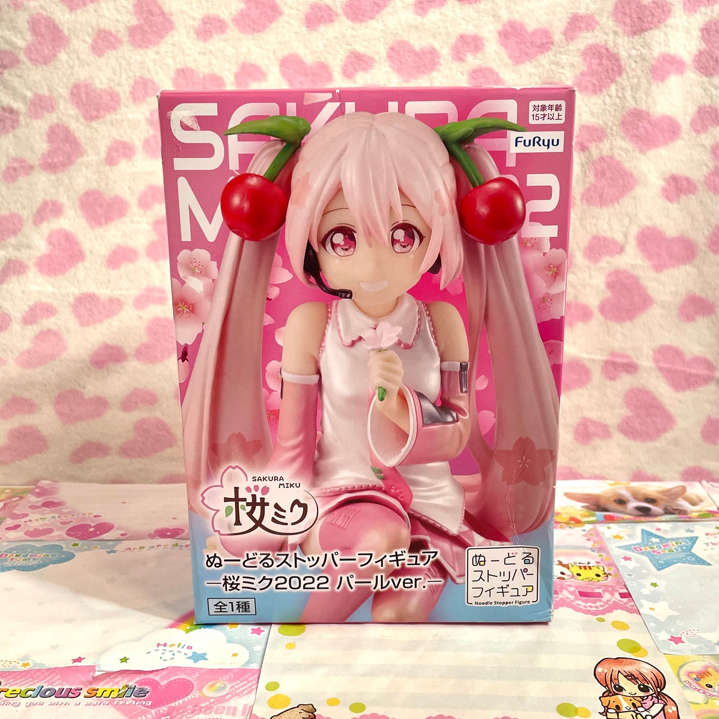 2022 Sakura Miku Noodle Stopper Figure