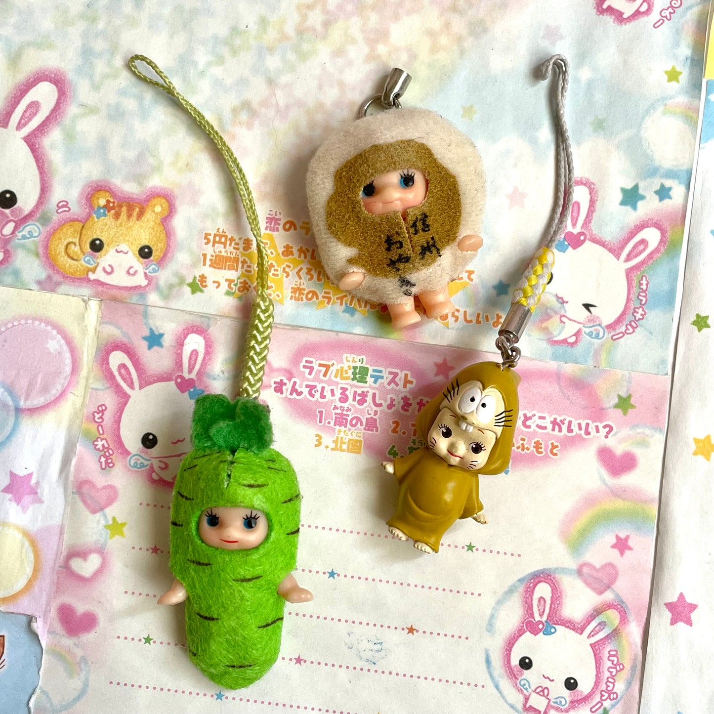 Kewpie Strap Set