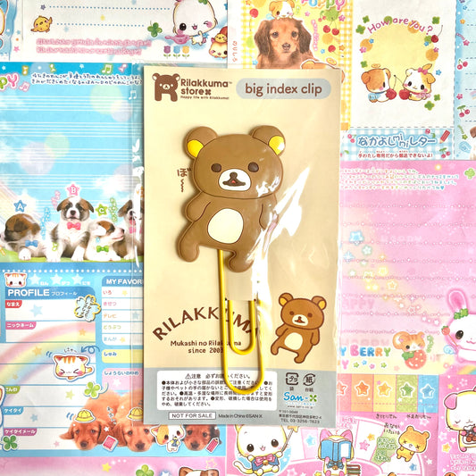 Rilakkuma Big Index Clip