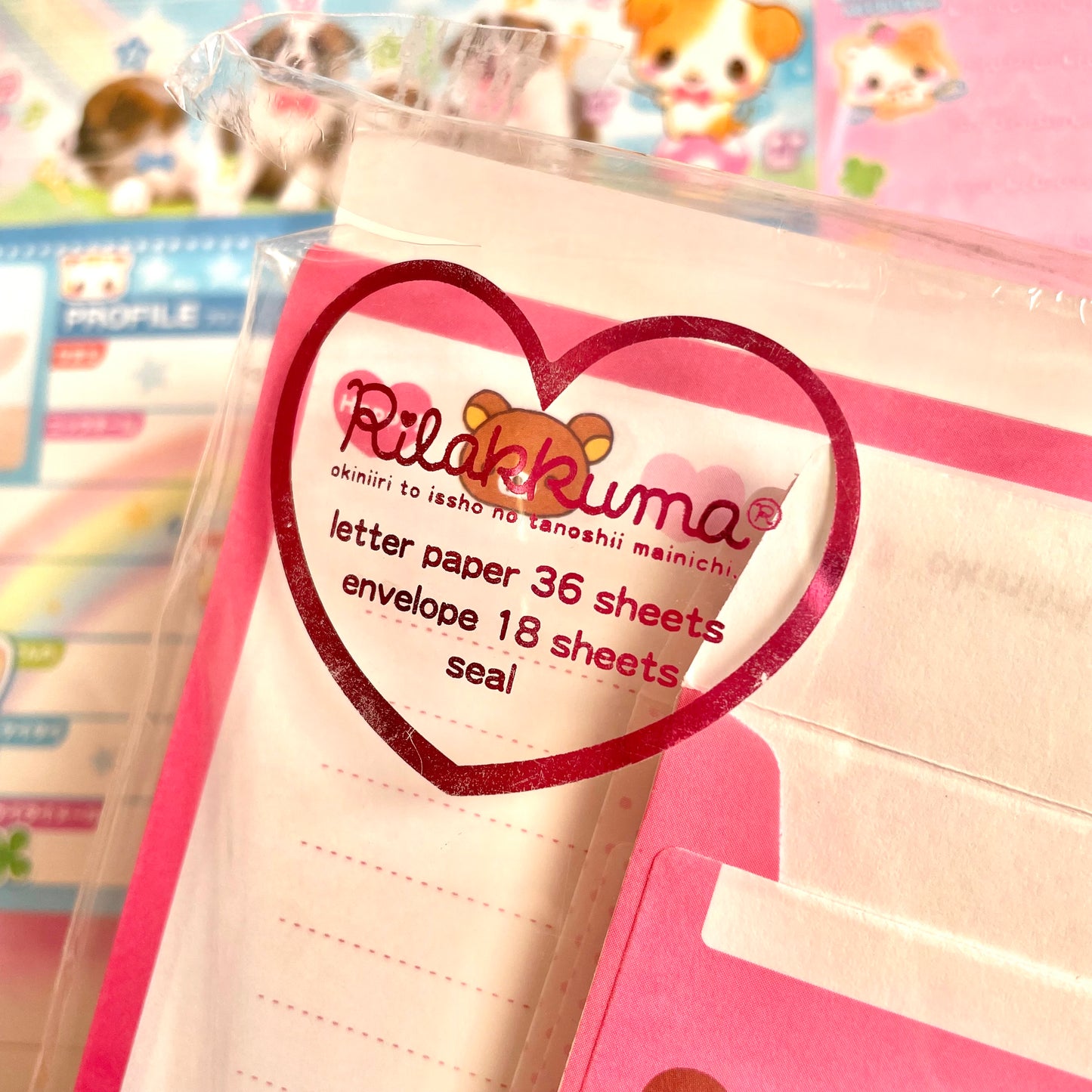 Rilakkuma Letter Set