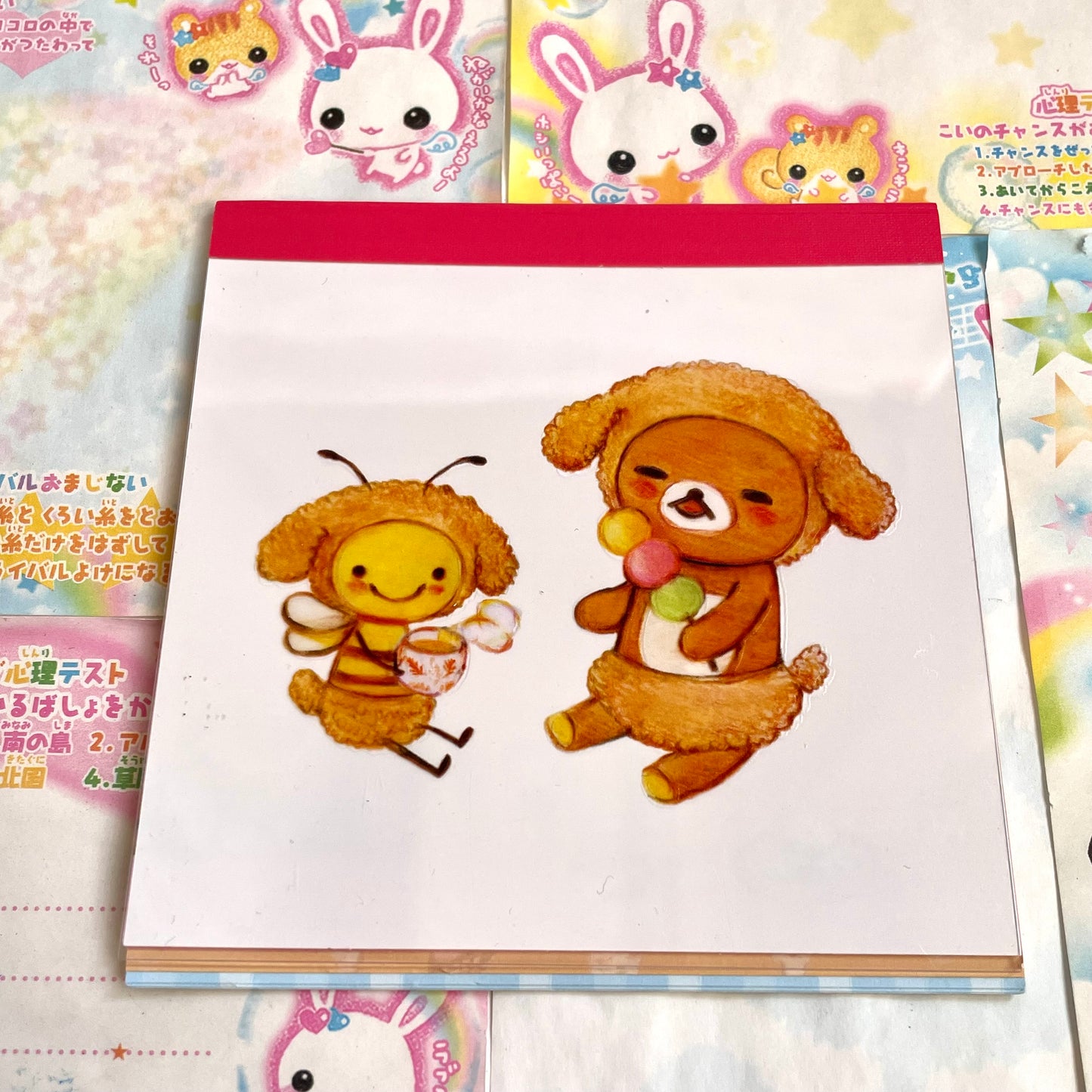 Rilakkuma x Karel Capek x Its’Demo Memo Pad