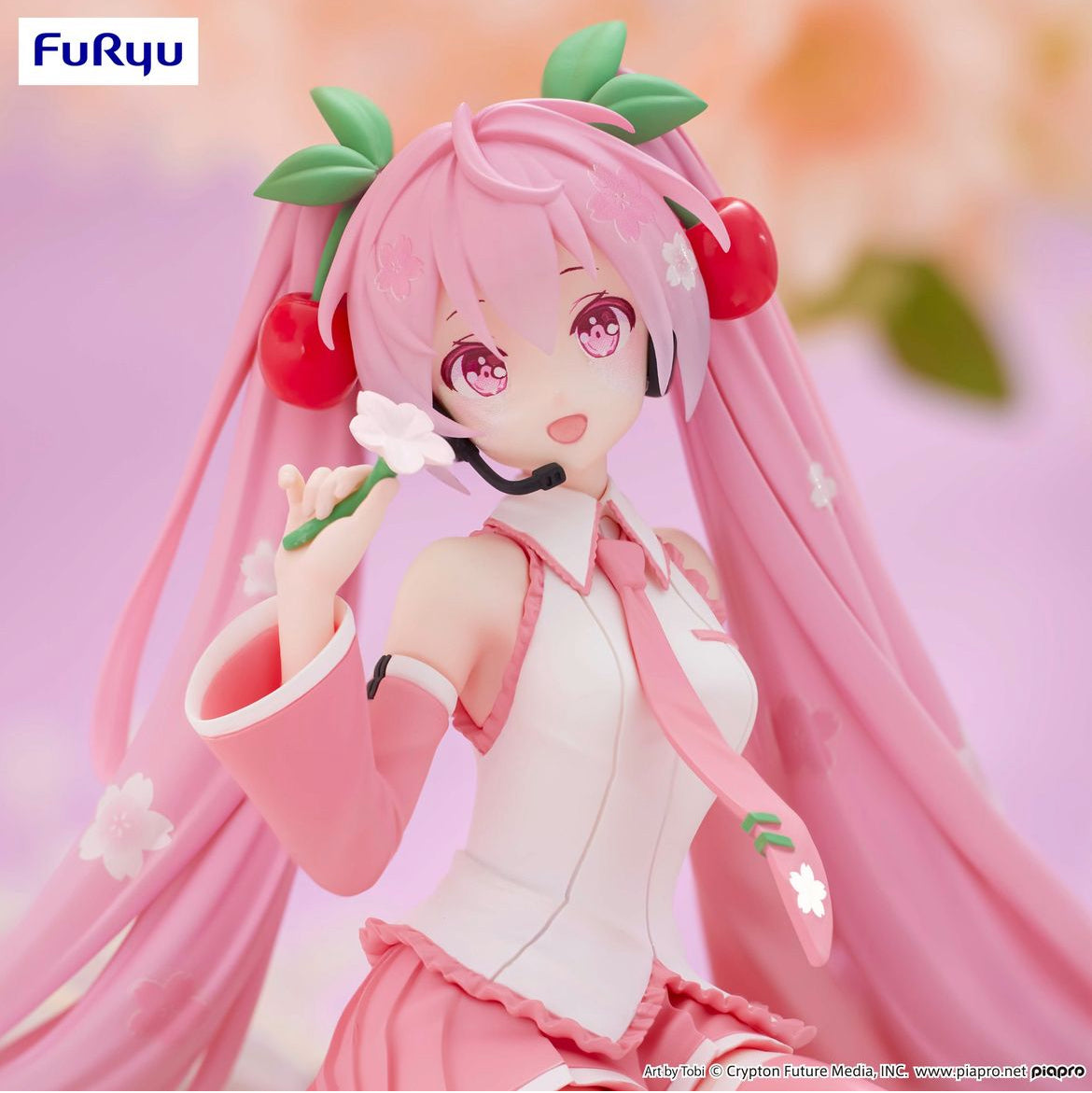 Hatsune Miku Sakura Miku 2024 Noodle Stopper Figure