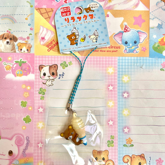 Rilakkuma ~Lazy with Ice Cream~ Strap