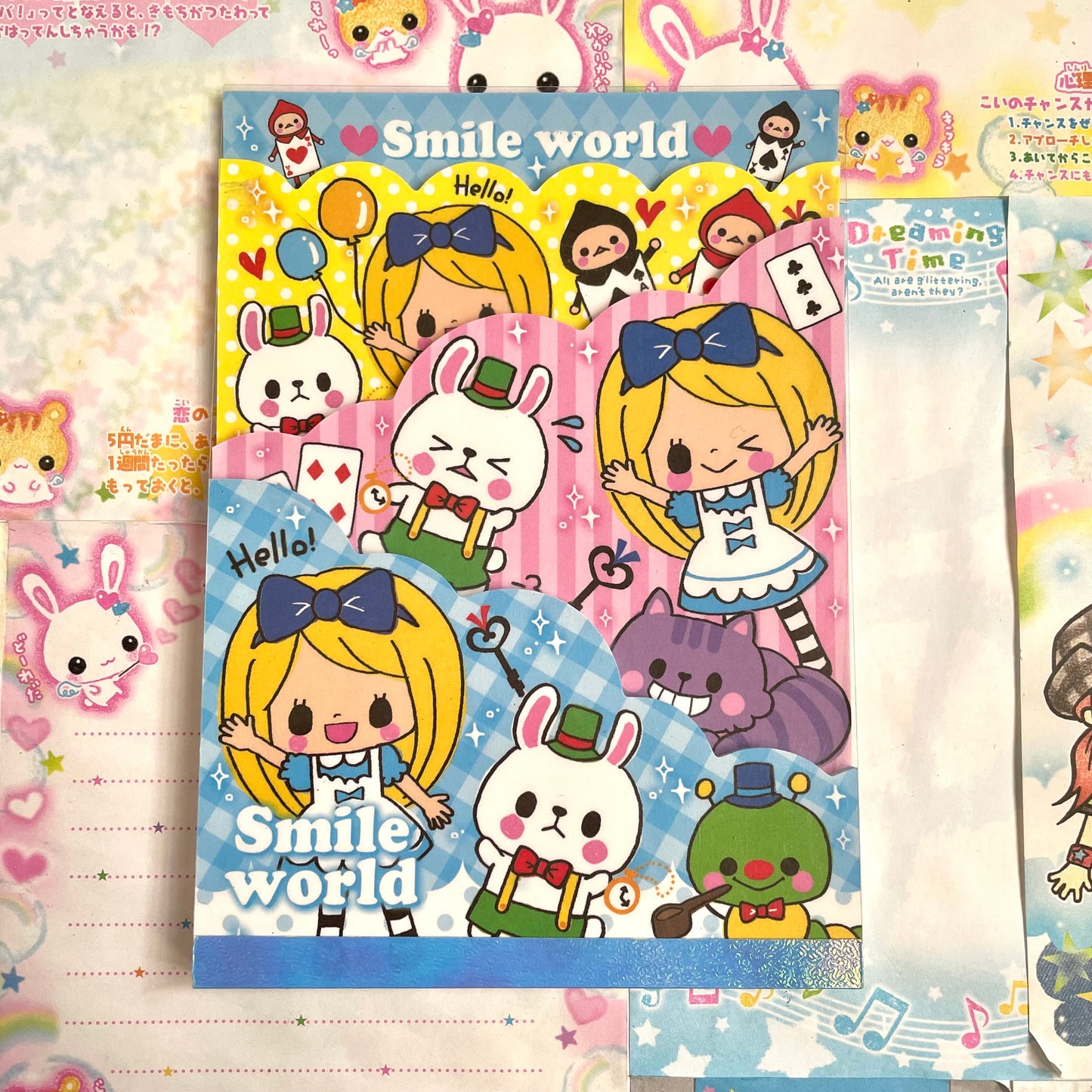 Smile World Memo Pad