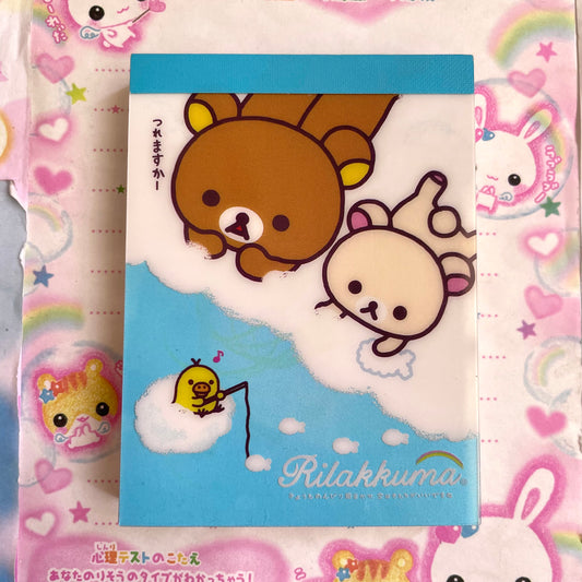 Rilakkuma Clouds Memopad