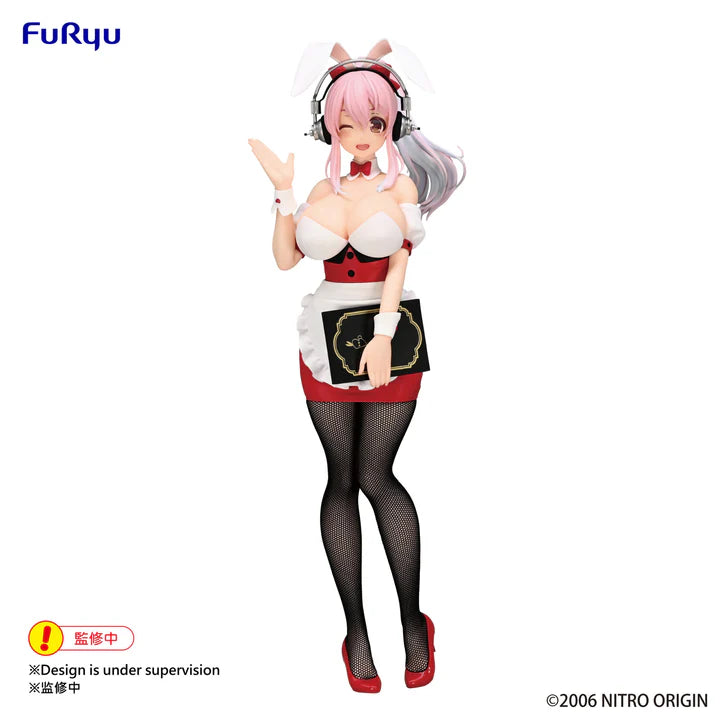 Super Sonico BiCute Bunnies Waitress ver. Figure