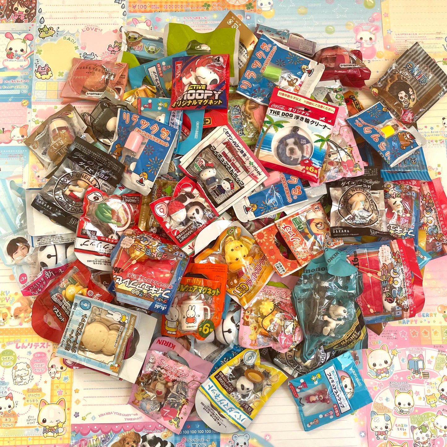 ★Lucky Draw★ Tier (A) Keychains and Straps