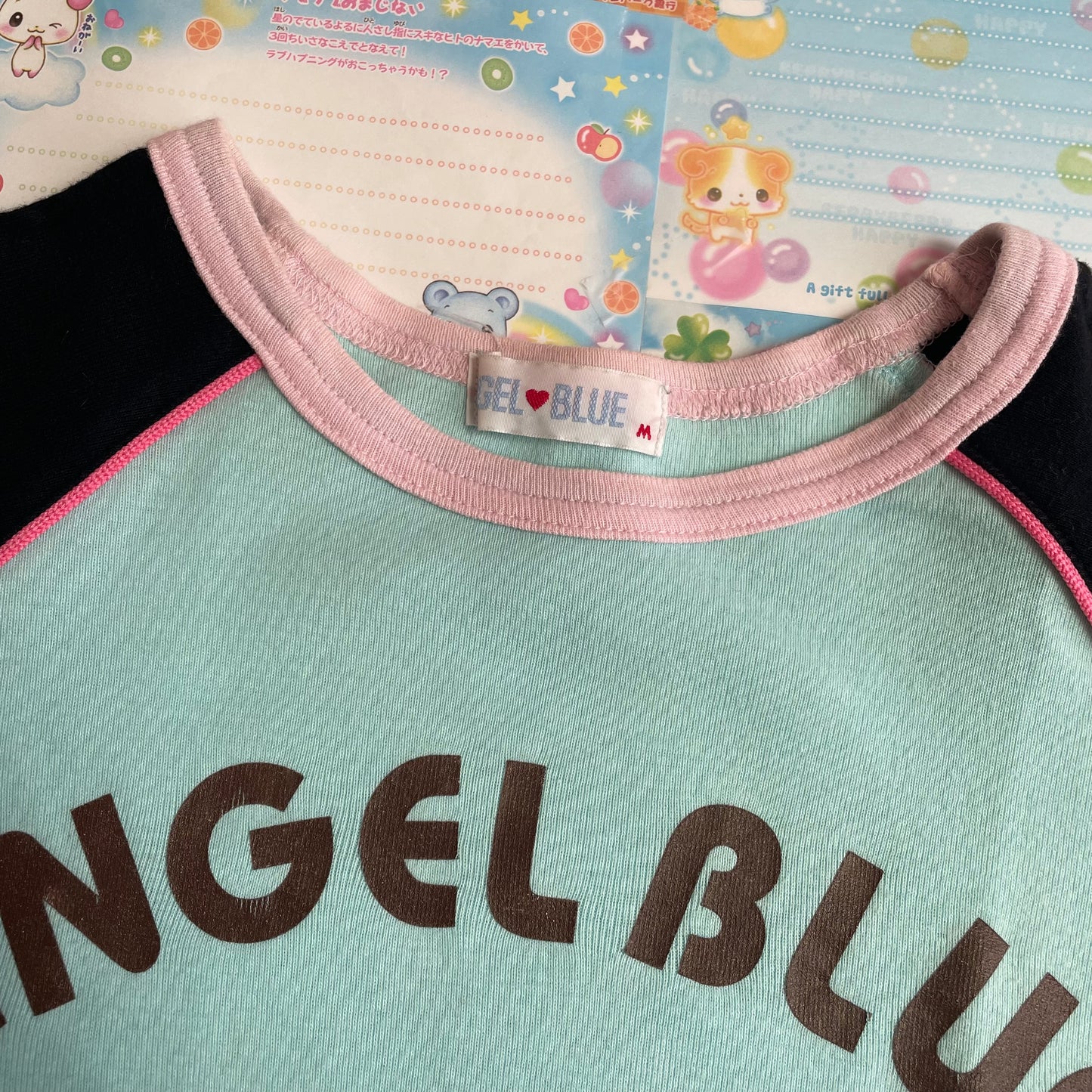 Angel Blue 3D Long Sleeve Shirt