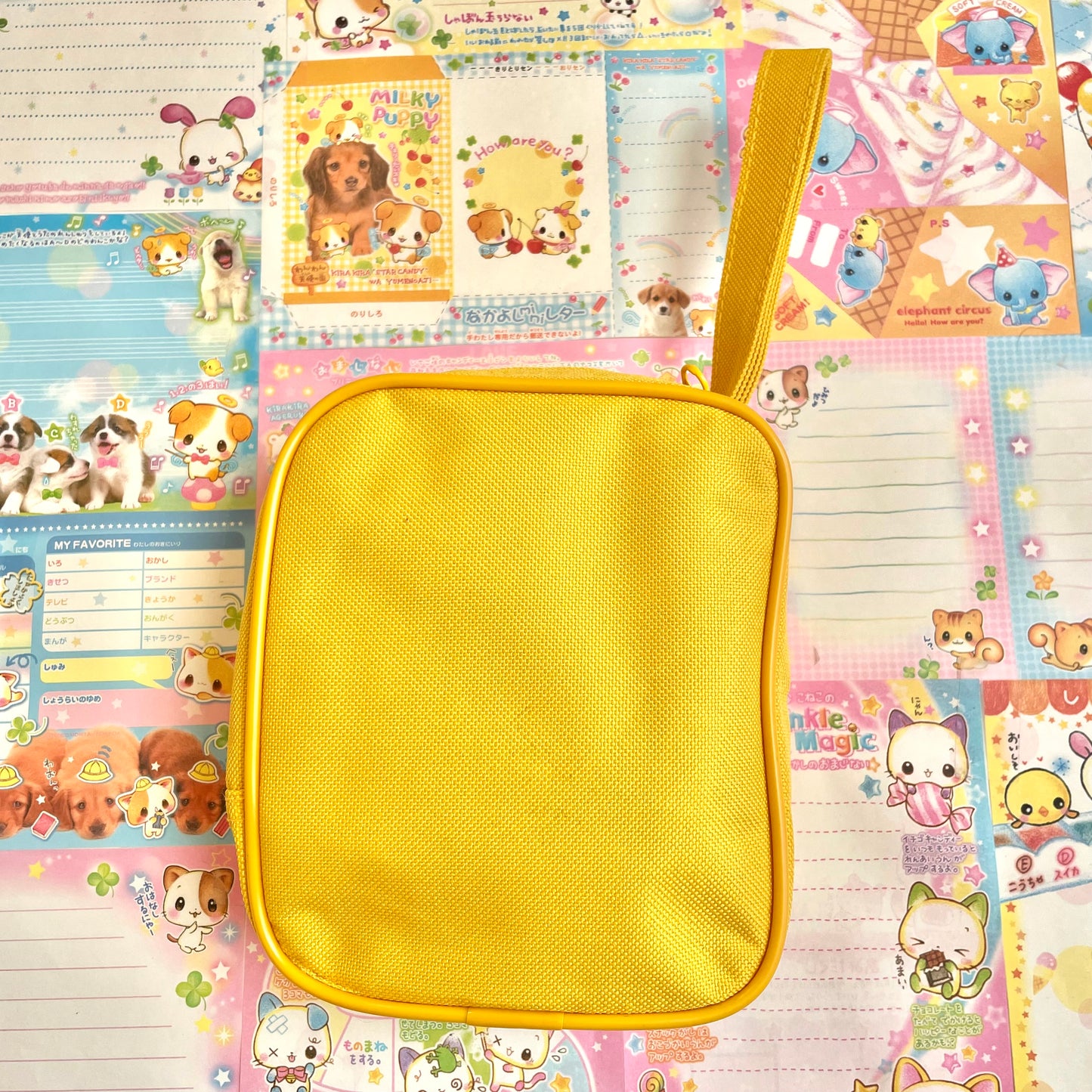 Rilakkuma Travel Set Part2 Square Pouch