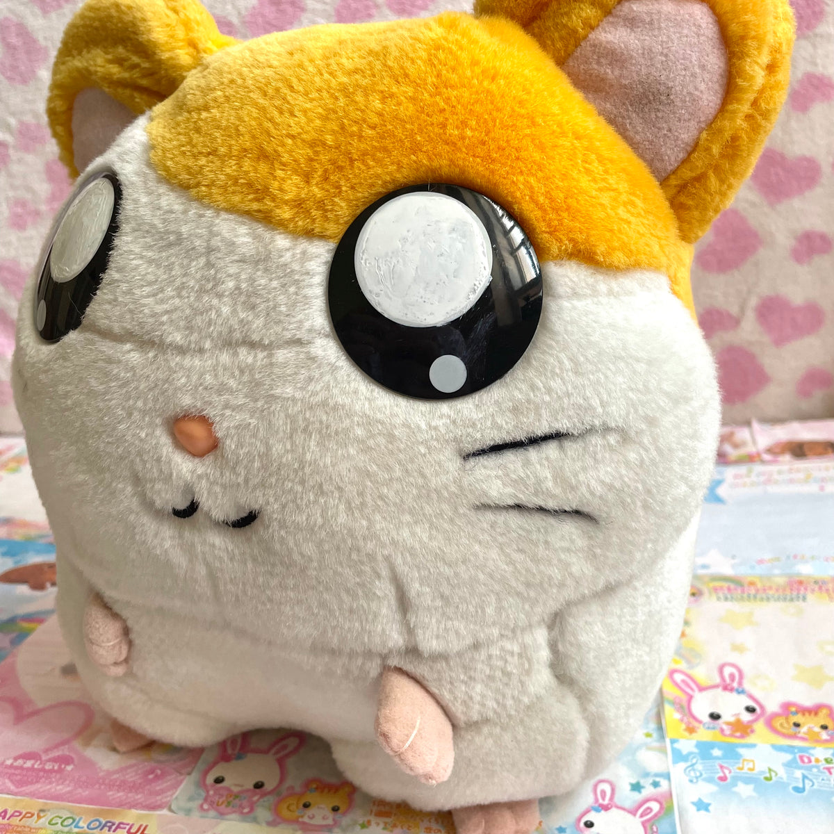 Large Retro Hamtaro Plush Kuma Mail large-retro-hamtaro-plush-kuma-mail