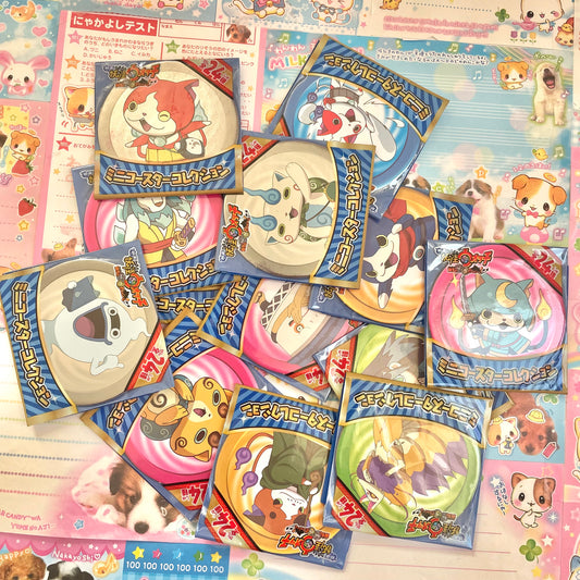 Large set of Yo-Kai Watch Mini Coasters