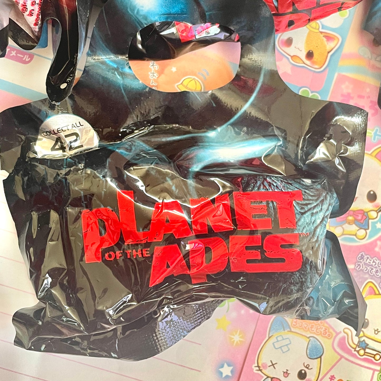 Large set of Planet of the Apes Pepsi Bottle Cap Collection Blind Bags