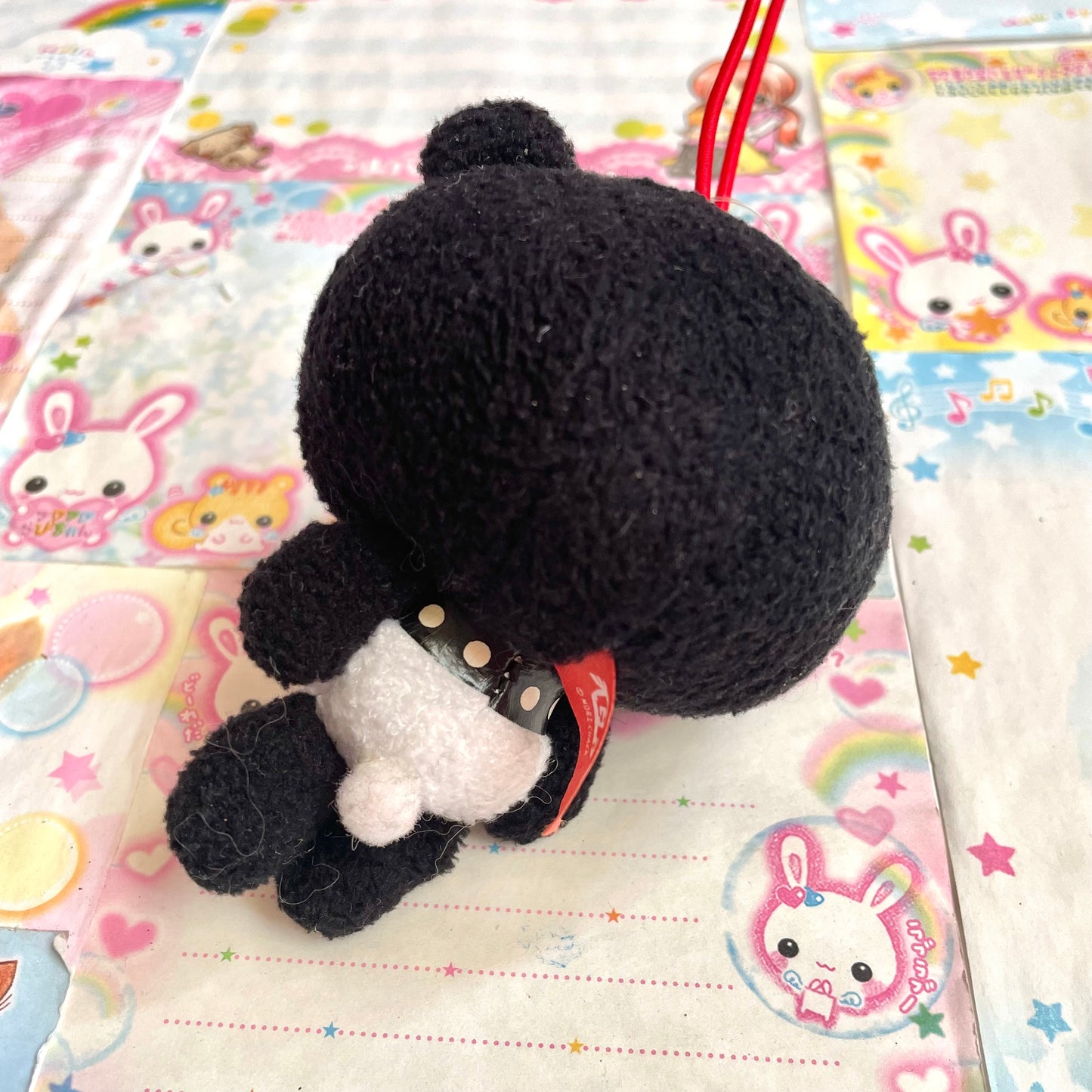 2009 Tsurushiguma Hanging Bear Black Mascot