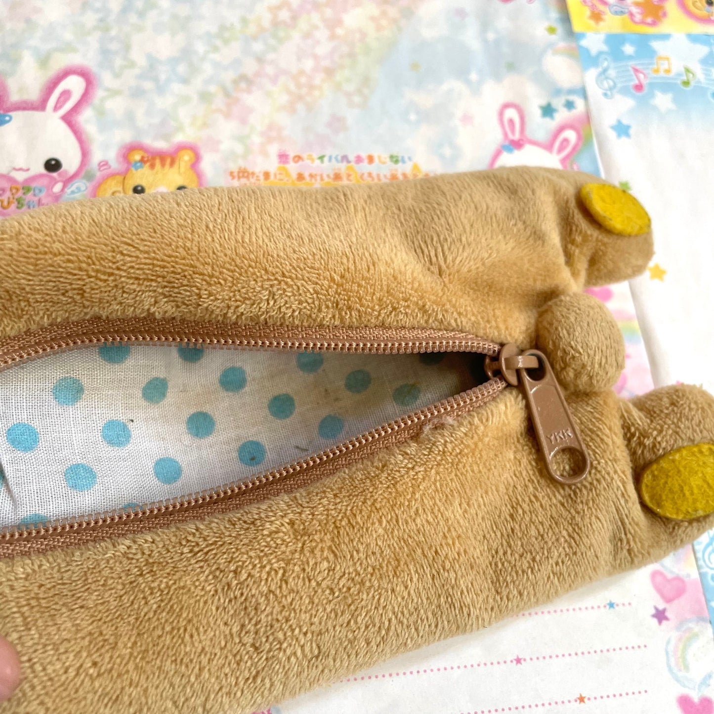 Rilakkume Plush Pencil Case