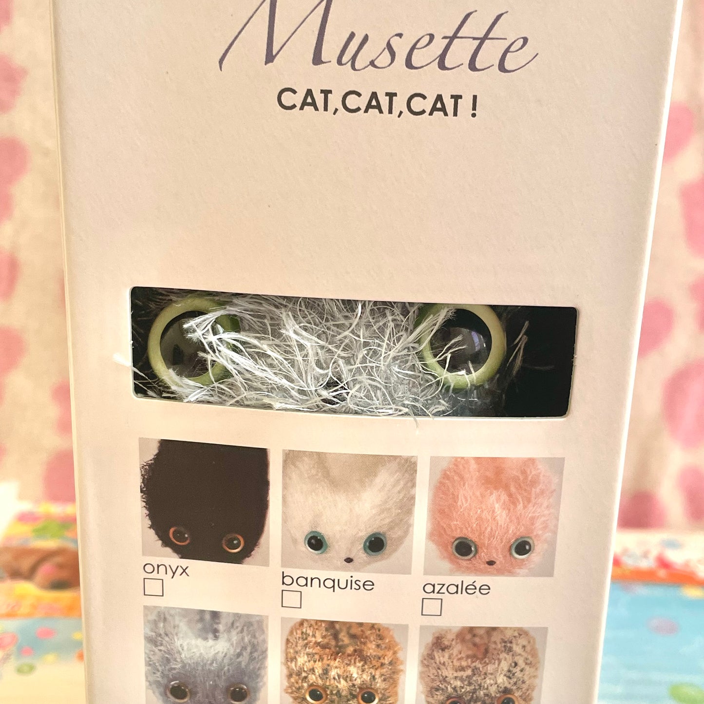 Musette CAT, CAT, CAT! Plush in Azur